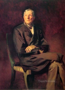  Rock Works - John D Rockefeller portrait John Singer Sargent